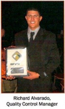 Richard Alvarado, NPCA Award, Western Precast Concrete